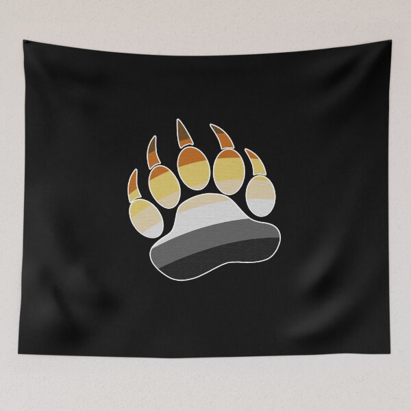 Item preview, Mens Daddy Bear Paw Print LGBT designed and sold by brodyquixote.
