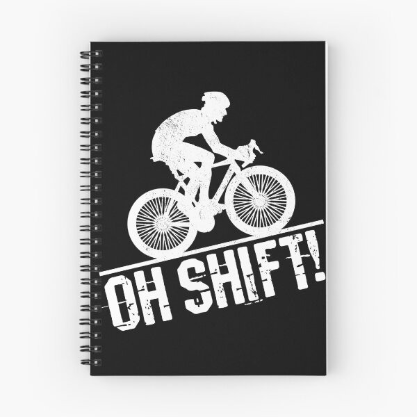 Item preview, Oh Shift funny mountain bike for men and women designed and sold by creative98desig.
