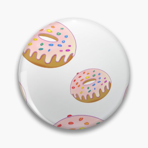 Aperçu de l'œuvre Motif de beignet arc-en-ciel créée et vendue par LailaPortrays.
