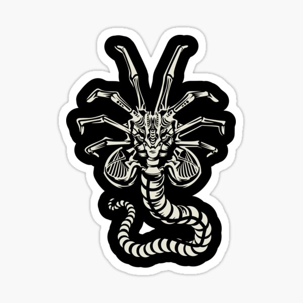 Item preview, Facehugger Stylized designed and sold by Clairekereky.