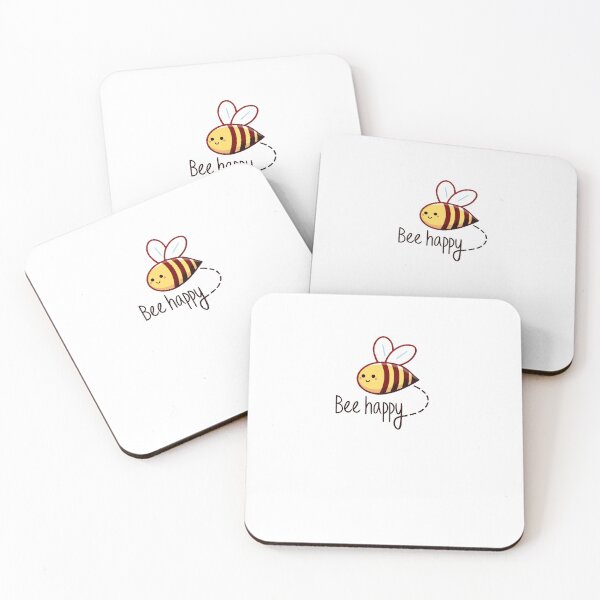 Artikelvorschau, Bee happy - goldene Version entworfen und verkauft von Ellendotcom.