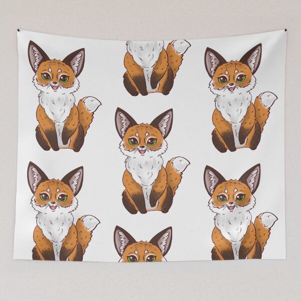 Item preview, Happy baby fox designed and sold by KIngotroad.