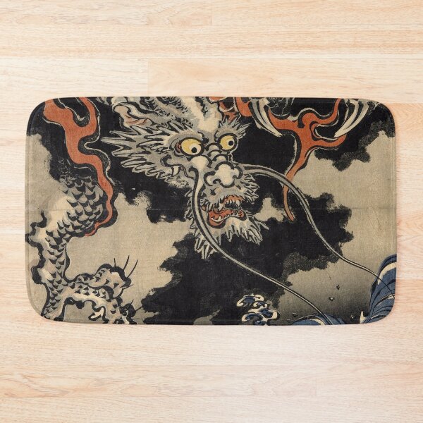 Item preview, Utagawa Kuniyoshi - Dragon and Waves designed and sold by Hangastudio.