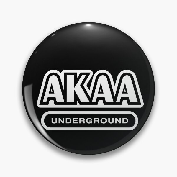 Item preview, Akaa Underground (valkoinen teksti) designed and sold by futurytmi.