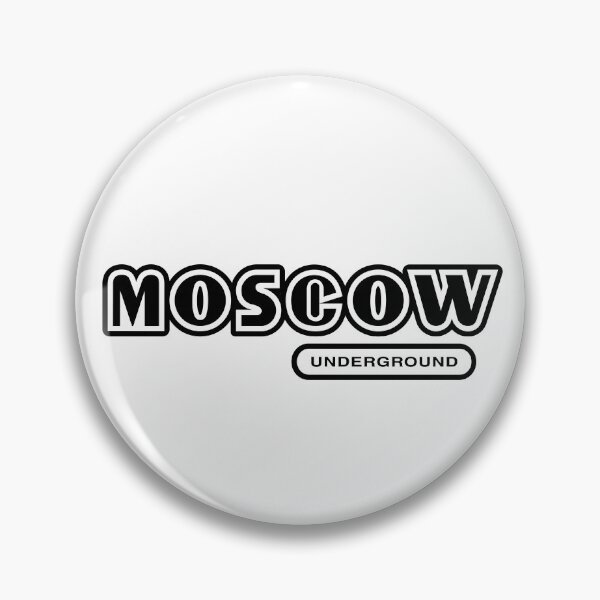 Item preview, Moscow Underground (black text) designed and sold by futurytmi.