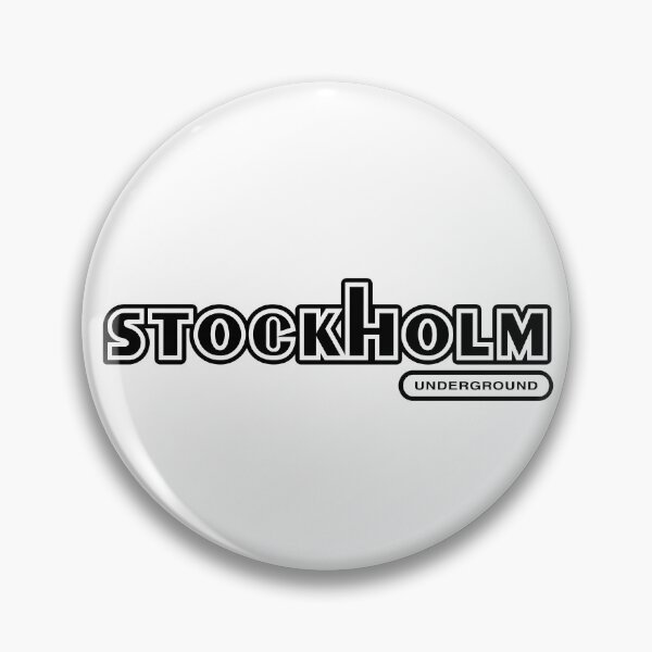 Item preview, Stockholm Underground (black text) designed and sold by futurytmi.
