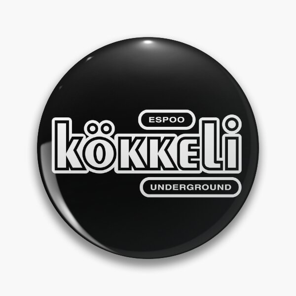 Item preview, Espoo Kökkeli Underground (valkoinen teksti) designed and sold by futurytmi.