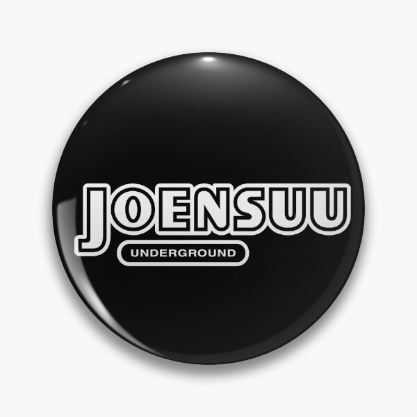 Item preview, Joensuu Underground (valkoinen teksti) designed and sold by futurytmi.
