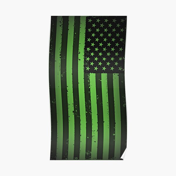 American idiot flag- Green Day Poster