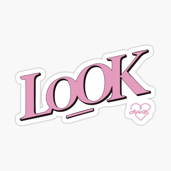 Apink Logo Stickers Redbubble