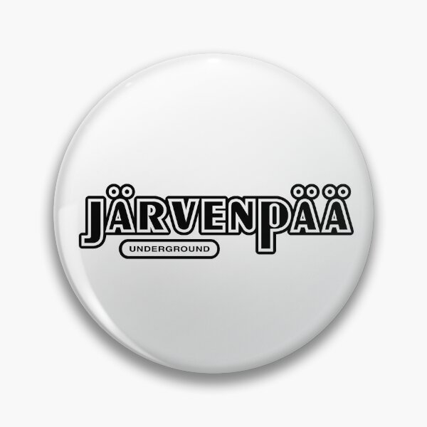 Item preview, Järvenpää Underground (musta teksti) designed and sold by futurytmi.