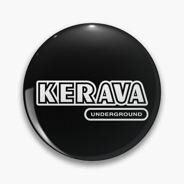 Item preview, Kerava Underground (valkoinen teksti) designed and sold by futurytmi.