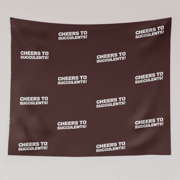Item preview, Cheers To Succulents designed and sold by AscendMerch.
