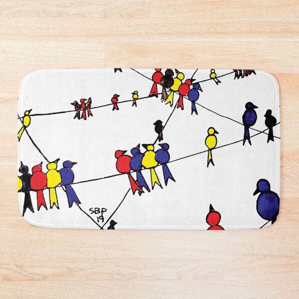 Item preview, BIRDS ON WIRES designed and sold by SethBondPerry.