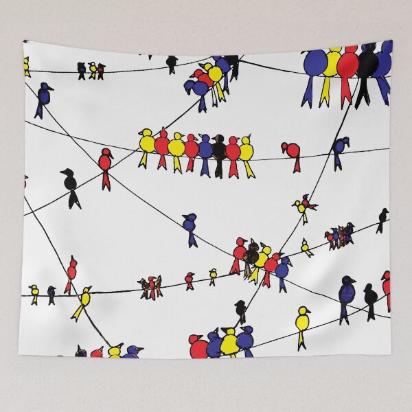 Item preview, BIRDS ON WIRES designed and sold by Seth Bond Perry.