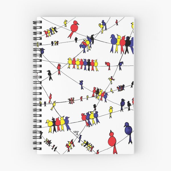 Item preview, BIRDS ON WIRES designed and sold by SethBondPerry.