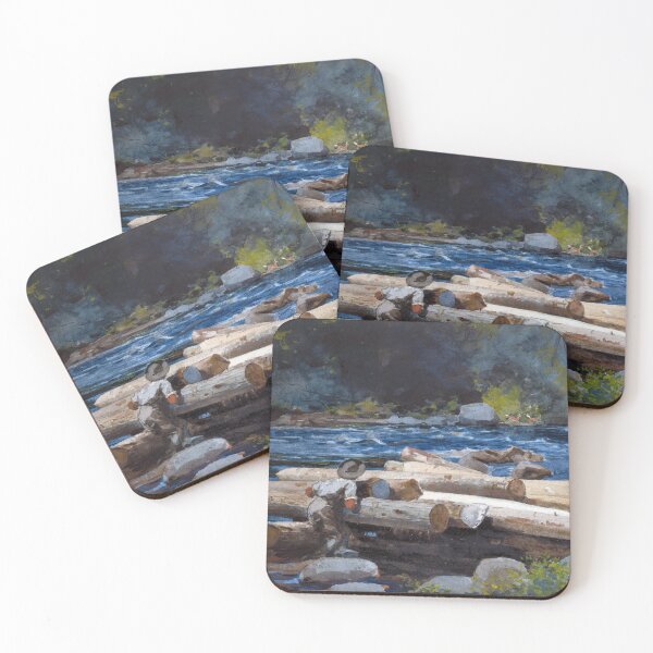 Item preview, Hudson River by Winslow Homer (1892) designed and sold by allhistory.