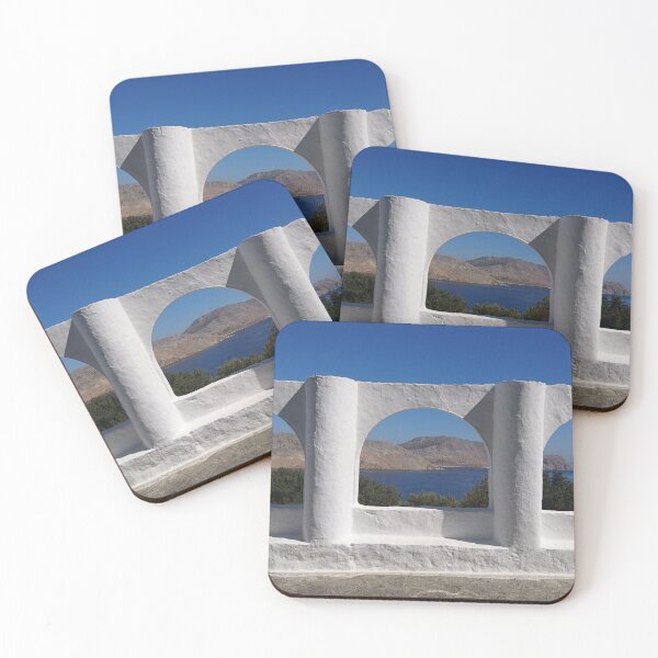 Item preview, Arches view to Aegean blue, Symi designed and sold by paulboizot.