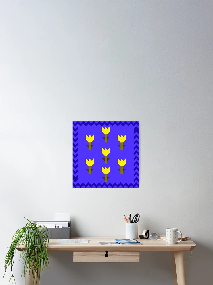 Thumbnail 2 of 3, Poster, Geometric Pattern Collection Seamless Surface Pattern designed and sold by Saskia Beeldman.