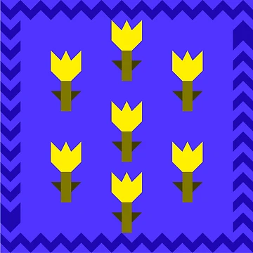 Artwork thumbnail, Geometric Pattern Collection Seamless Surface Pattern by Saskia Beeldman