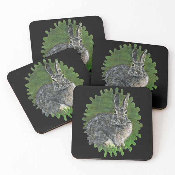 Item preview, Wild Cottontail Bunny designed and sold by YollieBeeArt.