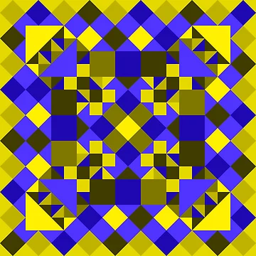 Artwork thumbnail, Geometric Pattern Collection Seamless Surface Pattern by Saskia Beeldman