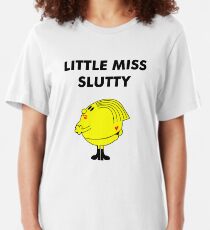 Little Miss Slutty Slim Fit T-Shirt