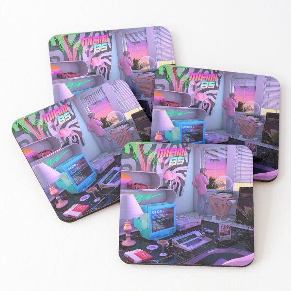Item preview, Synthwave Miami 85 designed and sold by dennybusyet.