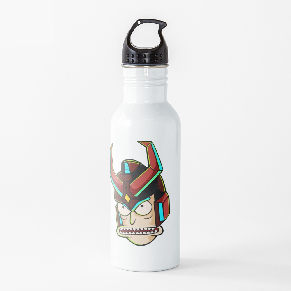 rick and morty samurai Water Bottle