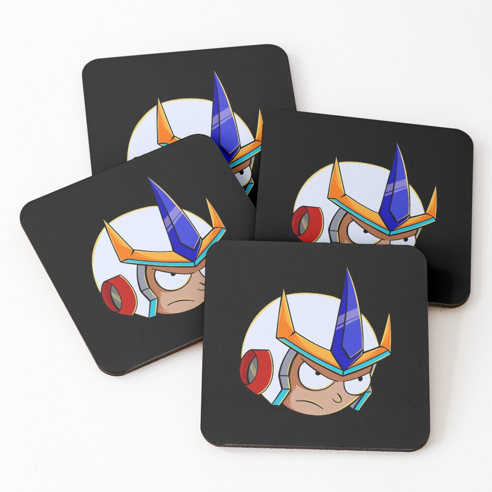 rick and morty samurai Coasters (Set of 4)