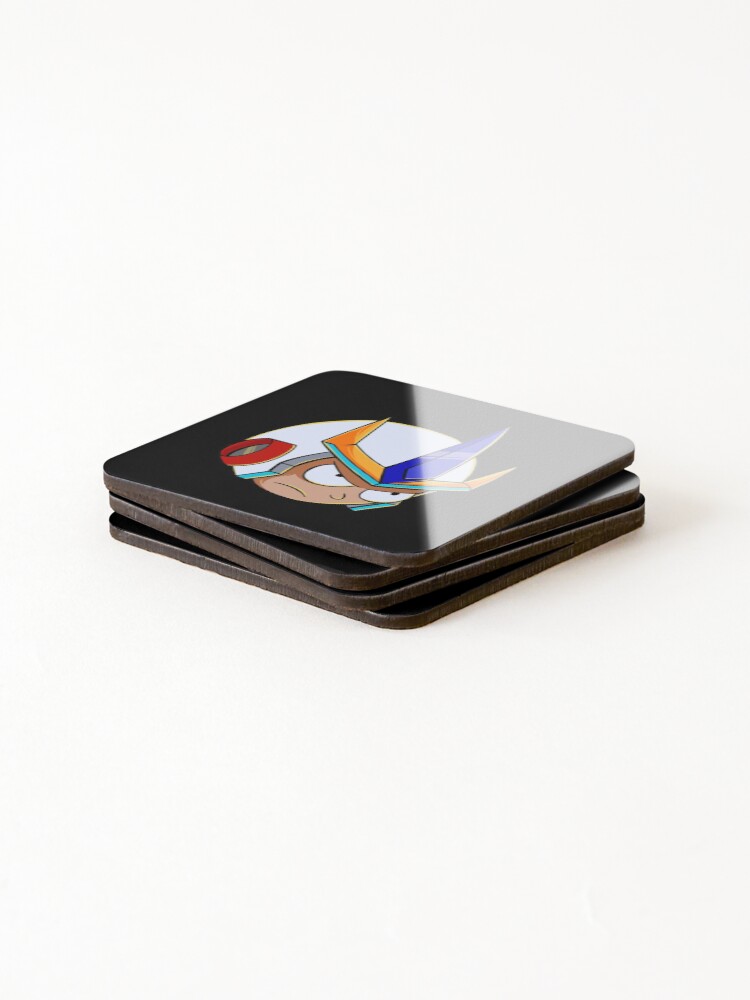 Alternate view of rick and morty samurai Coasters (Set of 4)