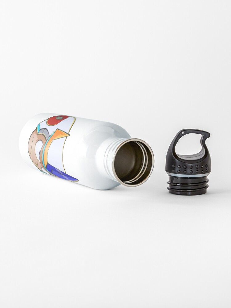Alternate view of rick and morty samurai Water Bottle