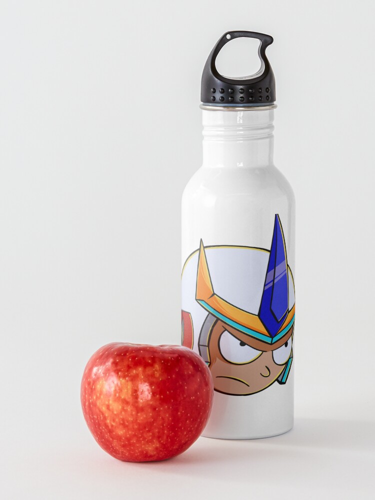 Alternate view of rick and morty samurai Water Bottle