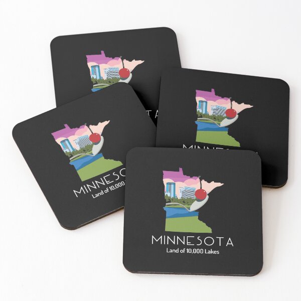 Item preview, Minnesota Proud State Motto Land Of 10000 Lakes product designed and sold by jakehughes2015.