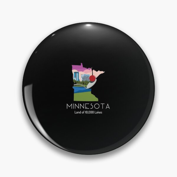 Artikelvorschau, Minnesota Proud State Motto Land von 10000 Seen Produkt entworfen und verkauft von jakehughes2015.