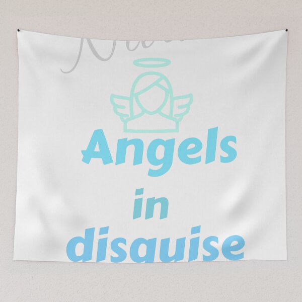 Item preview, Nurses are disguised Angels designed and sold by domdjs4239.