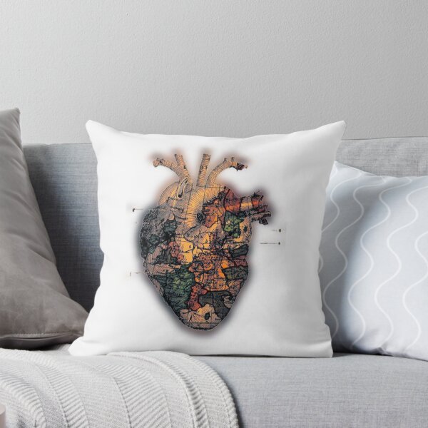 Item preview, Heart  World Map designed and sold by Michel11.