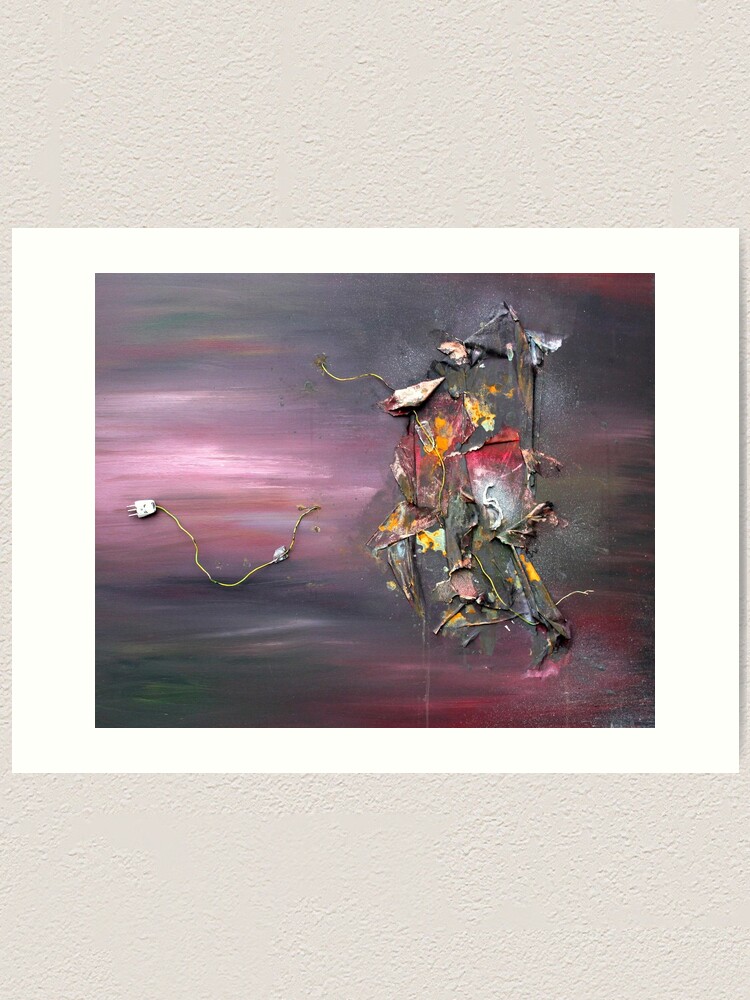 Alternate view of Unplugged Art Print