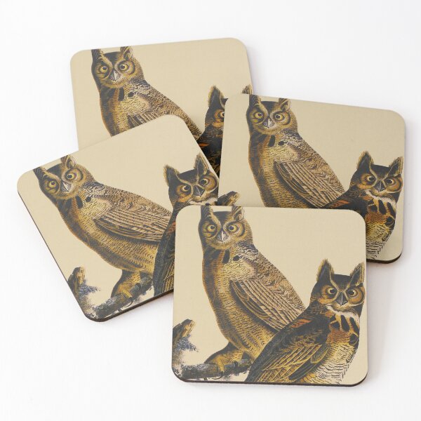 Item preview, Owls - John James Audubon designed and sold by Vintage Designs +.