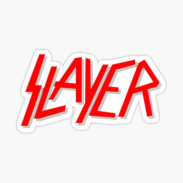 DER TÖTER: Thrash Metal Sticker