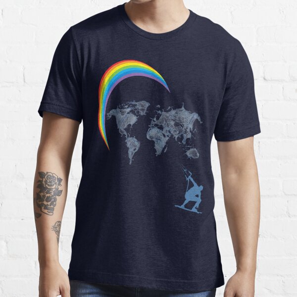 Artikel-Vorschau von Kitesurfen, Regenbogen, designt und verkauft von hottehue.