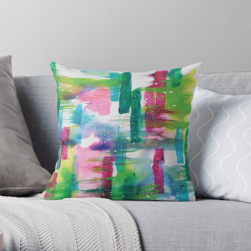 Item preview, Throw Pillow designed and sold by amberkstudios.