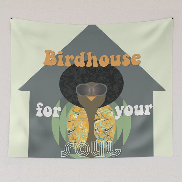 Item preview, Birdhouse Soul designed and sold by MarbleCloud.