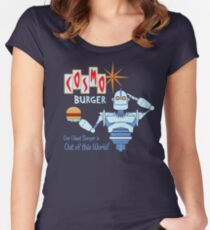 COSMO BURGER! Women's Fitted Scoop T-Shirt