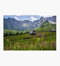 Sunny Day In The Tatra Mountains Photographic Print