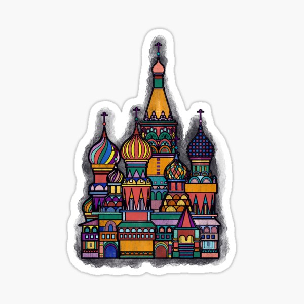 Item preview, Red Square designed and sold by bubbliciousart.