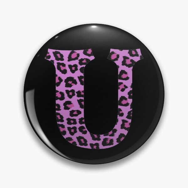 Item preview, Purple Letter U Leopard Cheetah Monogram Initial designed and sold by SqueakyRicardo.
