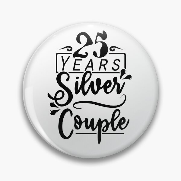 Item preview, 25 years -silver couple! designed and sold by Cutebutfunny.