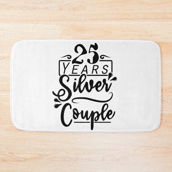 Item preview, 25 years -silver couple! designed and sold by Cutebutfunny.