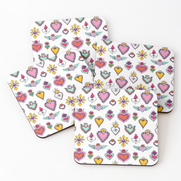 Item preview, Ex Voto Sacred Heart Pattern - Multicolor designed and sold by alexixela.